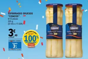 Cidacos - Esparragos Gruesos