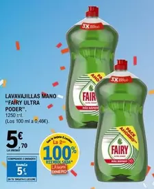 Fairy - Lavavajillas Mano Ultra Poder