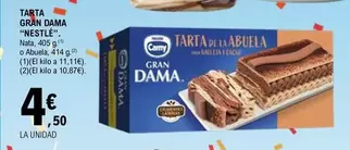 Nestlé - Tarta Gran Dama