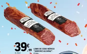 Sánchez Alcaraz - Lomo De Cebo Iberico