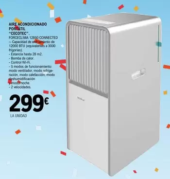 Cecotec - Arie Acondicionado Portatil 