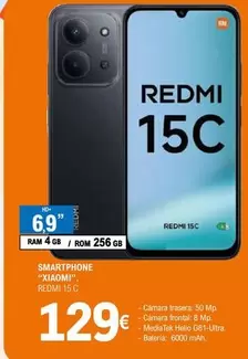Xiaomi - Smartphone Redmi 15C