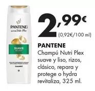 Pantene - Champú Nutri Plex Suave Y Liso, Rizos, Clásico, Repara Y Protege O Hydra Revitaliza