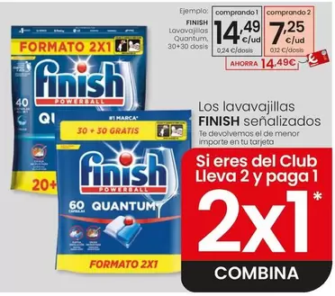 Finish - Lavavajillas Quantum