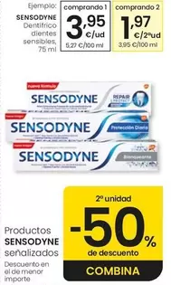 Sensodyne - Dentifrico Dientes Sensibles