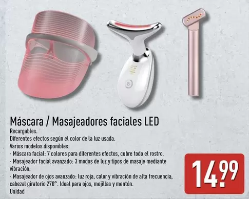 Màscara / Masajeadores Faciales Led