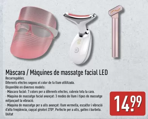 Màscara De Massatge Facial Led