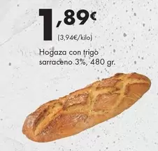 Hogaza Con Trigo Sarraceno 3%