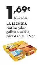 La Lechera - Natillas Sabor Galleta O Vainilla