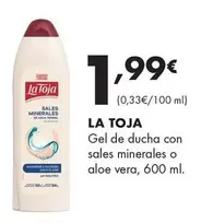 La Toja - Gel De Ducha Con Sales Minerales O Aloe Vera