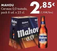 Mahou - Cerveza 0,0 Tostada