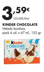 Kinder - Chocolate Helado Bombon