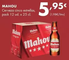 Mahou - Cerveza Cinco Estrellas