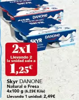 Danone - Skyr Natural O Fresa