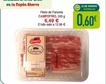 Campofrío - Filete De Panceta