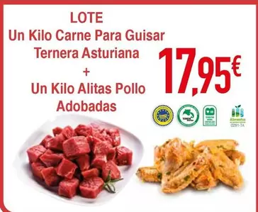 Asturiana - Un Kilo Carne Para Guisar Ternera