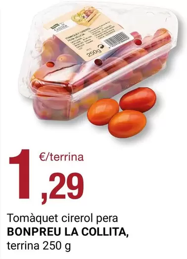 bonpreu - Tomaquet Cirerol Pera