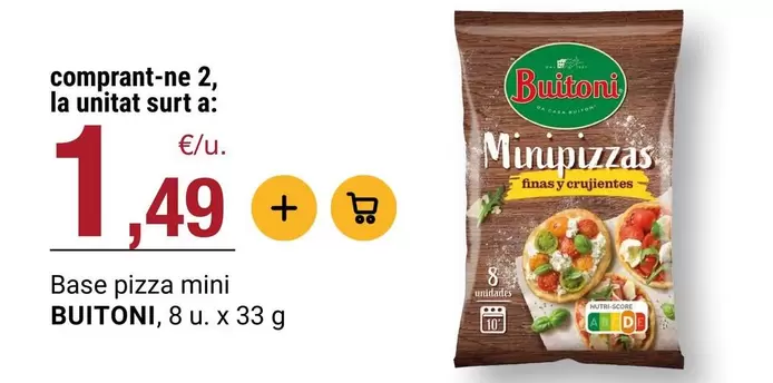 Buitoni - Base Pizza Mini