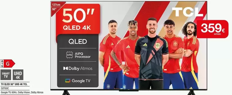 TCL - Qled 4k 50" Qled 4k