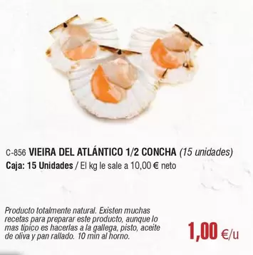 Mas - Vieira Del Atlantico 1/2 Concha