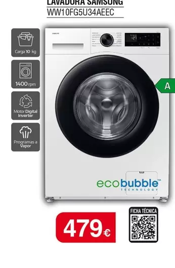 Samsung - WW10FGU34AEEC