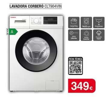 Corberó - Lavadora Clt904vin