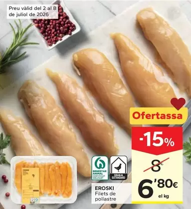Eroski - Filets De Pollastre