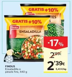 Findus - Ensaladilla O Pesols Fins