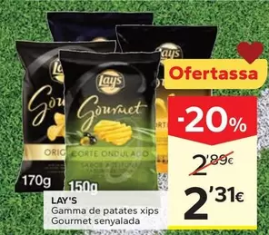 Lay's - Gamma De Patates Xips Gourmet Senyalada