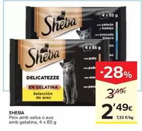 Sheba - Peix Amb Salsa O Aus Amb Gelatina
