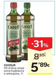 Coosur - Oli D'oliva Verge Extra Hojiblanca O Arbequina