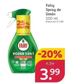 Fairy - Spray De Limon