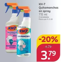 KH-7 - Quitamanchas En Spray