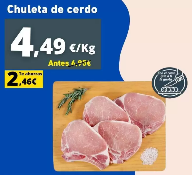Chuleta De Cerdo