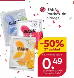 Isana - Parches De Hidrogel