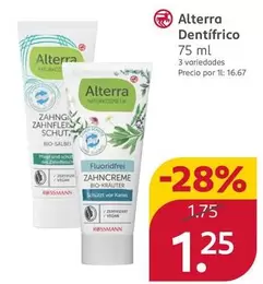 Alterra - Dentifrico