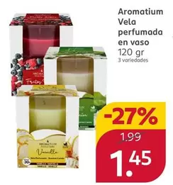 Aromatium - Vela Perfumada En Vaso