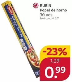 Rubin - Papel De Horno