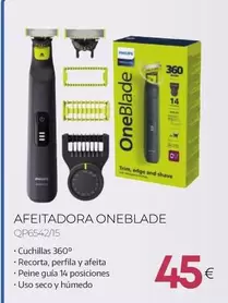 Philips - Afeitadora Oneblade