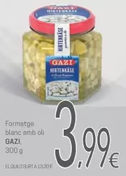Gazi - Formatge Blanc Amb Oli