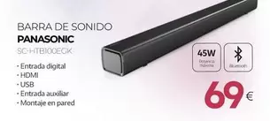 Panasonic - Barra De Sonido
