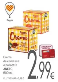 Aneto - Crema De Carbassa O Pollastre