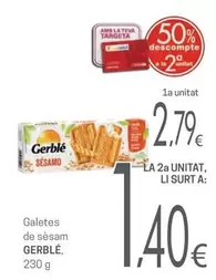 Gerblé - Galetes De Sesam