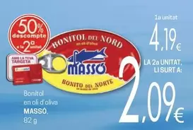 Massó - Bonitol En Oli D'Oliva