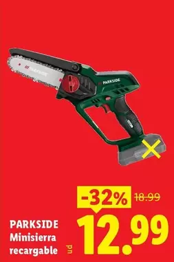 Parkside - Minisierra Recargable