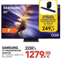Samsung - TV TQ65S92FATXXC OLED 4K