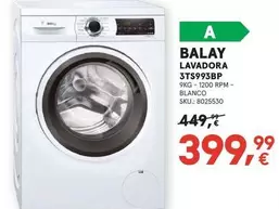 Balay - Lavadora 3ts992bp