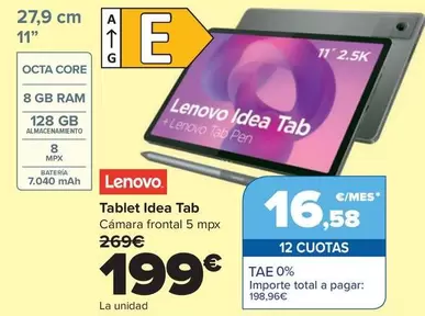 Lenovo - Tablet Idea Tab