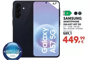 Samsung - Smartphone Galaxy A57 5G