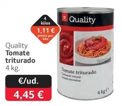 Quality - Tomate Triturado